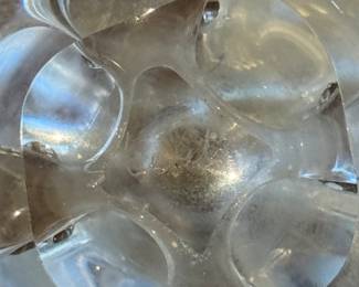 Signed Steuben Crystal Vase. Photo 2 of 2.