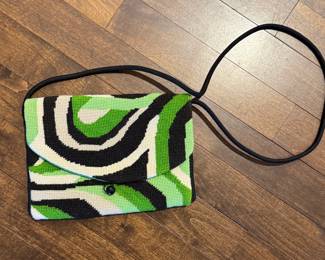 Needlepoint Purse.