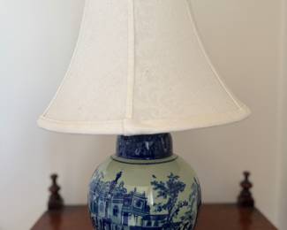 Vintage Ginger Jar-Turned Table Lamp. Photo 1 of 3.