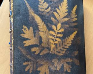 Vintage Leather Bound Book. Photo 1 of 2.