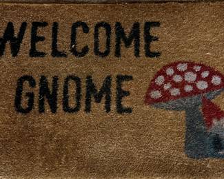 Doormat Welcome Gnome