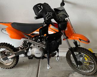 2021 SSR Motorsports Dirt Bike (used 2x)