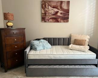 Trundle Bed, Gentleman's Chest, Art