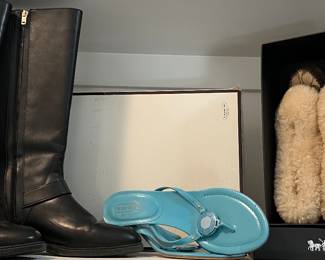 Coach Boots, Sandals, Ugg Slippers