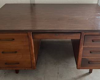1960's Alma Desk Co Administrator Desk