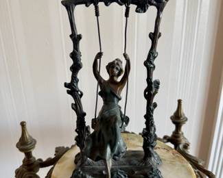Moreau Bronze , "Girl in Swing"
