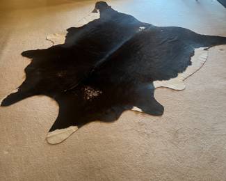Cow hide rug