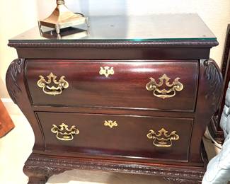 Pair Century night chests