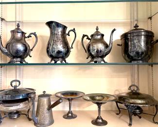 Silver plate pieces