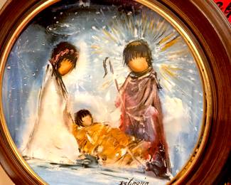 Framed DeGrazia plates