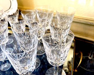 Waterford crystal "Lismore" glasses