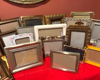Huge assortment of picture frames