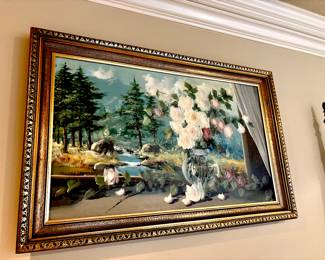 Beautiful signed oil 