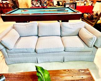 Custom upholstered sofa