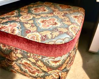 Matching ottoman