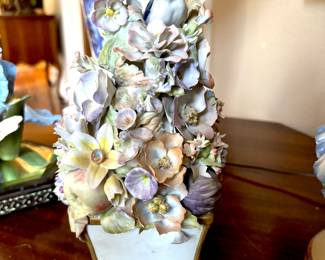 Italian porcelain flowers