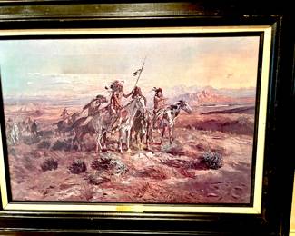 "The Scouts" by Charles Marion Russell