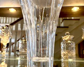 Mikasa "Vista" heavy crystal vase
