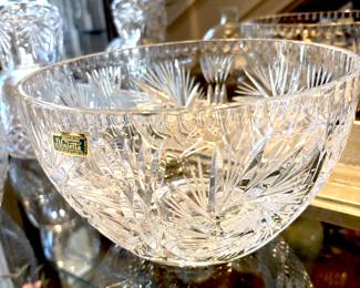"viloetta" Polish crystal bowl