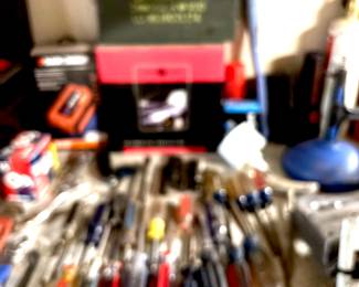 Assorted small tools