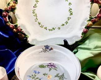 Country Rose platter