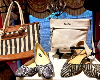 Purses and shoes