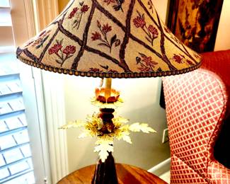 Rare Tyndale art deco lamp