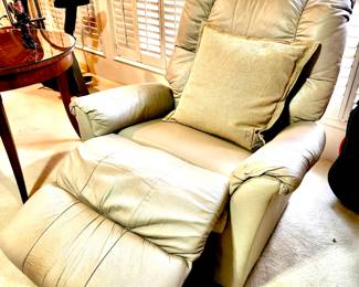 Shown reclined
