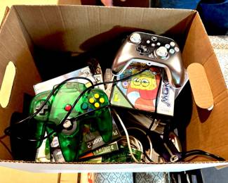 Game station and Wii games