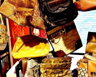 Assorted purses