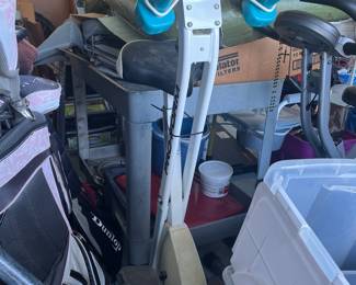 2 exercise  bikes like new 