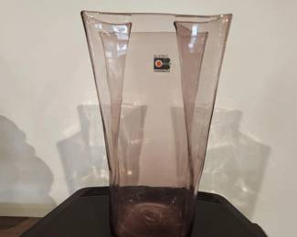 "Pink" Vase by Blenko