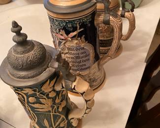 German Beer Steins