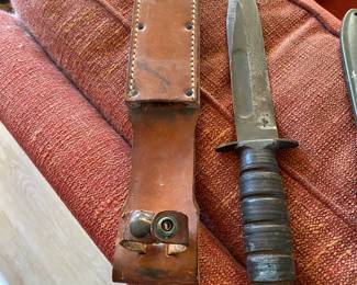 US Utica Knife / Sheath $ 94.00