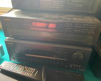 Onkyo TX-DS797 Receiver $ 110.00 - Onkyo DX-C120 CD Player $ 50.00