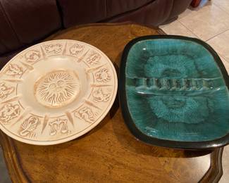 Mid Century ashtrays, Zodiac and BMP Canada