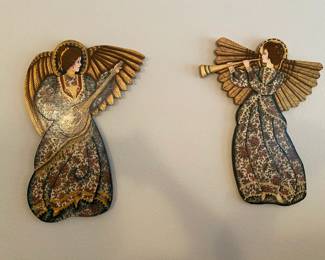 Hand made from Nova Scotia Angel Wall Decorations