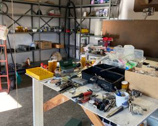 Workshop FULL of so many great tools