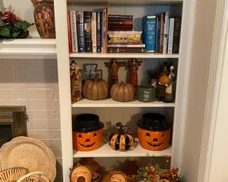 4 linear feet of books and other cute decoratives