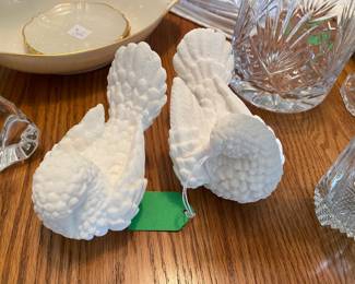 Alabaster Turtle Doves, made in Italy
