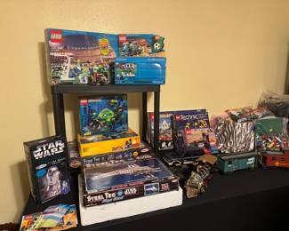 Vintage Star Wars and Legos kits