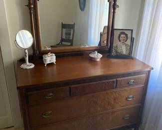 Antique Dresser / Mirror $ 294.00
