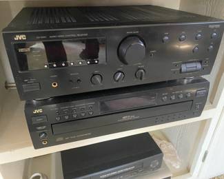 JVC Receiver RX-552V $ 60.00 - JVC CD Player XL-F254 $ 50.00