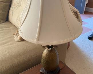 Brass Pineapple Lamp $ 44.00