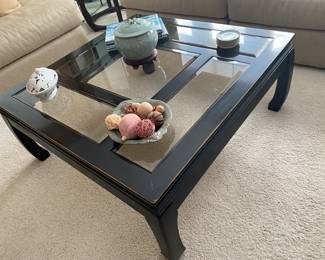 Glass / Wood Coffee Table $ 124.00