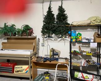 Workbench, Christmas Trees Ryobi Miter Saw & My Finger