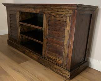 Wooden Console Cabinet