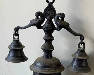 Vintage Triple Hanging Bells