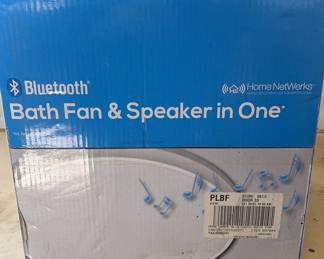 Bluetooth Bath Fan & Speaker In One