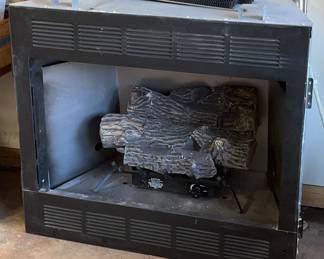 Gas fireplace insert